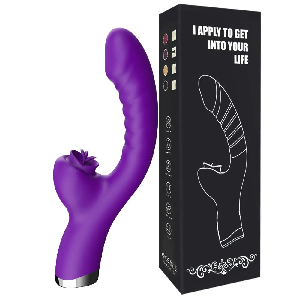 Vibrador para lamer la lengua 2 en 1, juguetes sexuales para mujeres adultas, consoladores, vibradores, estimulador de clítoris con 20 velocidades, producto sexual.