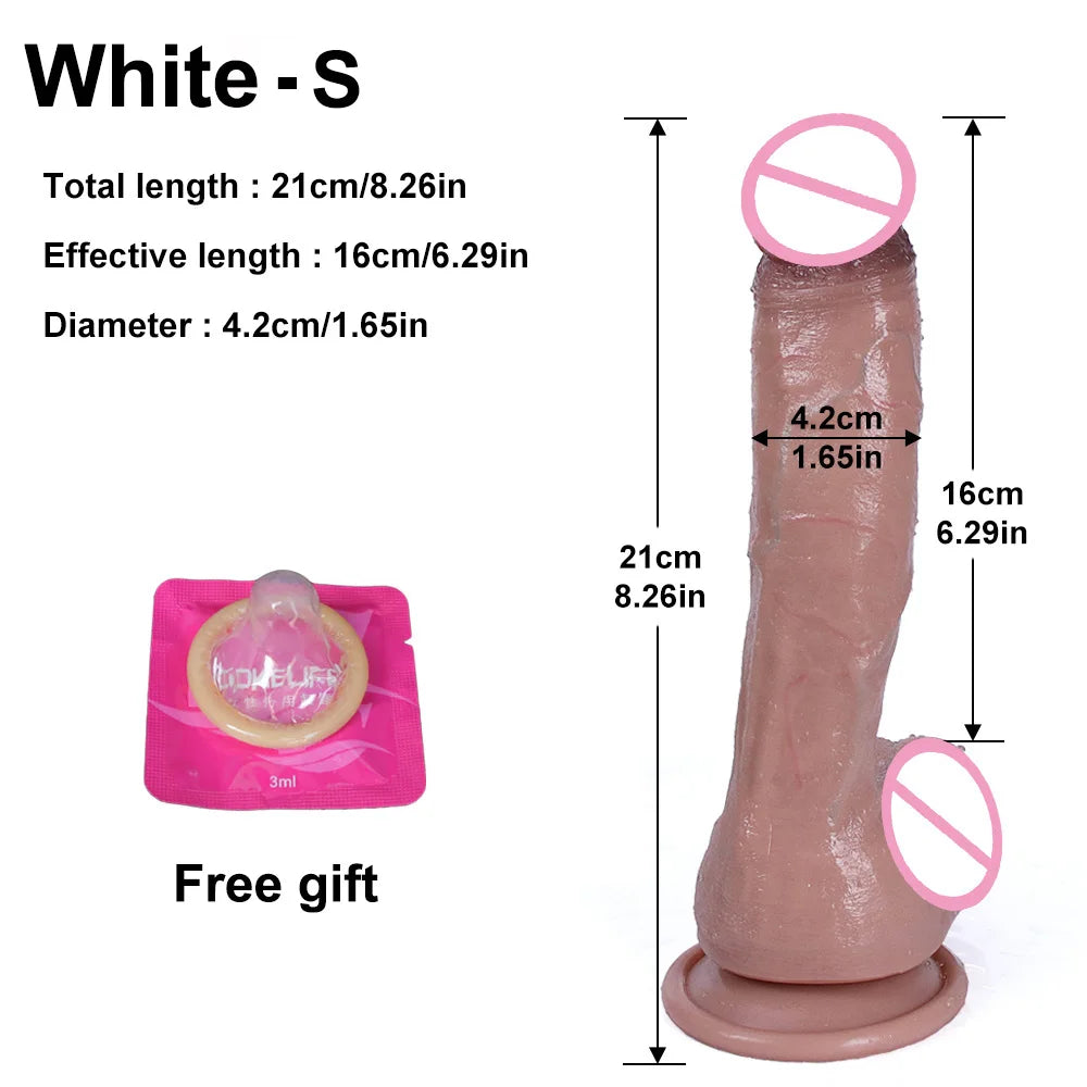 Sexy Toysfor Woman Dildo Cheap Anal Clitoris Huge Women's Products Thick Dick Butt Plug Sex Toys Men Women Gay G-point Massager