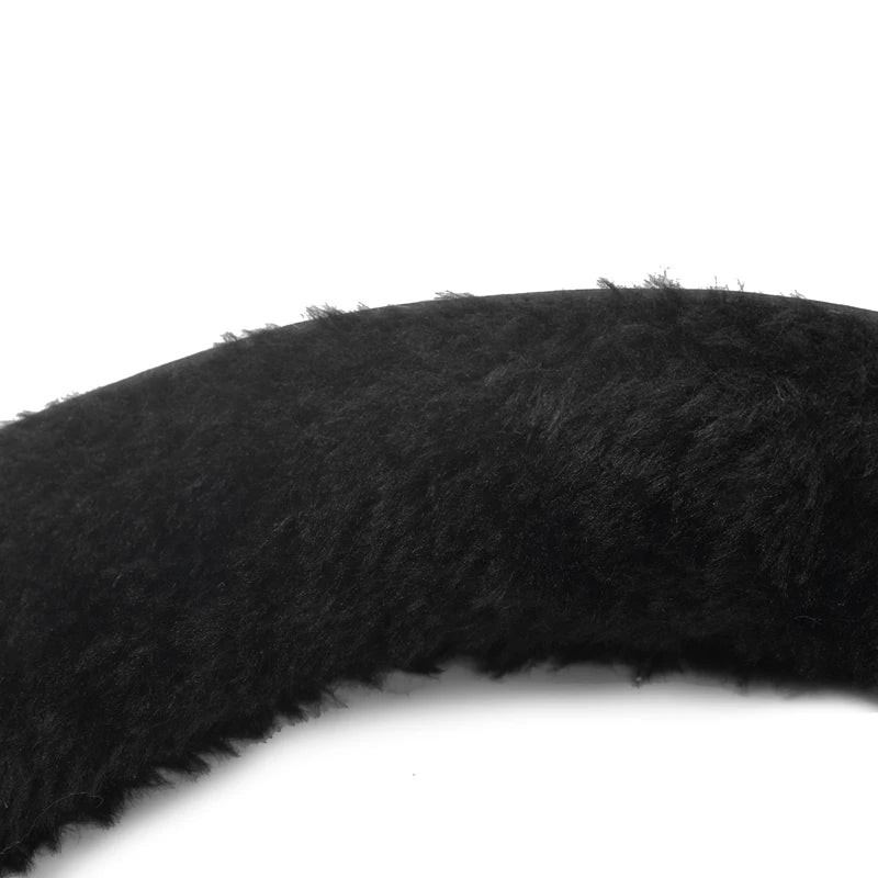 BDSM Halsband Leder und Leine Plüsch Fetisch Bondage Sex Halskette SM Spielzeug Fesseln Sexspielzeug für Erwachsene Paare Spiele