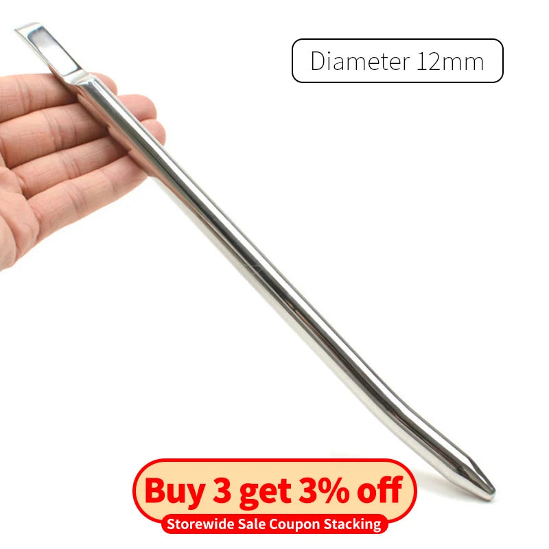 Erwachsene Sexspielzeug für Männer Penis Plug Dehnung Männliche Privatgüter Glatter Kopf Edelstahlkatheter Harnröhrengeräusche Dilatatoren