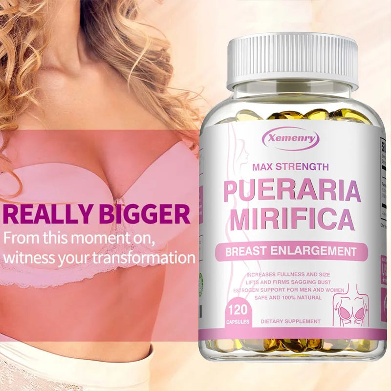Pueraria Mirifica - Promotes Women's Health, Makes Breasts Fuller, Hormone Metabolism, Relieves Menopause, Non-GMO