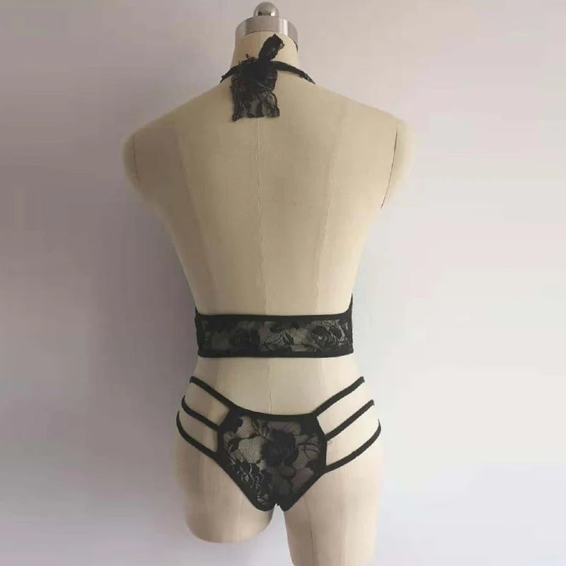 Sexy Dessous Porno Frauen Plus Größe S-2XL Bodysuit Rollenspiel Kleidung Transparent Nachthemd Offener Schritt Unterwäsche Exotische Kostüme