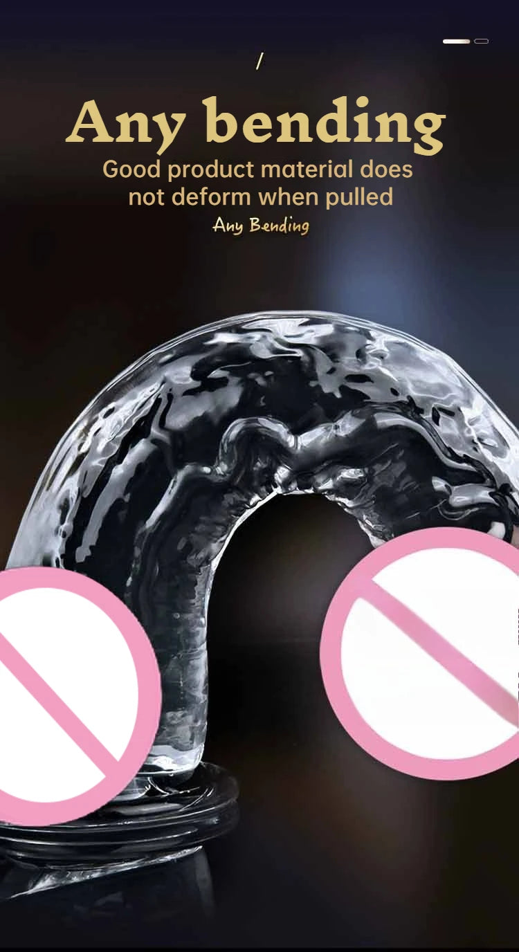 Consolador realista con ventosa para mujer, juguete sexual para adultos, masturbación anal vaginal, pene, consolador