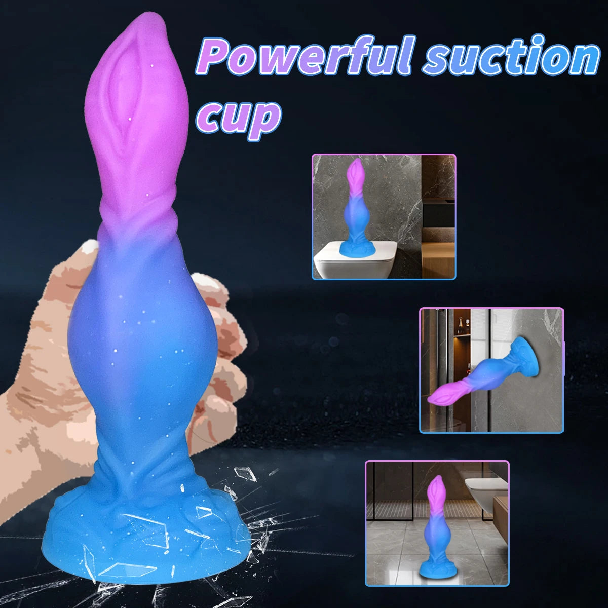 8,46 Zoll Monsterdildo für Frauen und Männer, realistischer Dildo mit Saugnapf, Vaginalmassage, Analdildo, großer Schwanz, Anal-Buttplug, Sexspielzeug