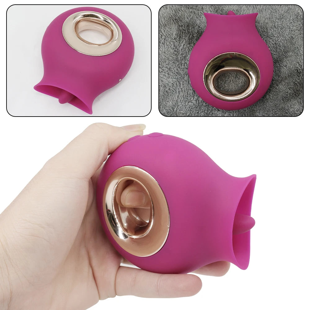 9 modos de vibración, masajeador para lamer pezones, vagina y orgasmos, juguete sexual estimulante, masturbador para mujeres.