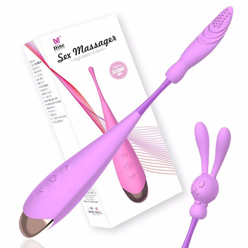 Vibrator 3 Köpfe 7 Frequenz Nippel Vagina Massager G-Punkt Klitoris Vergnügen Orgasmus Stimulator Sex Spielzeug für Frauen