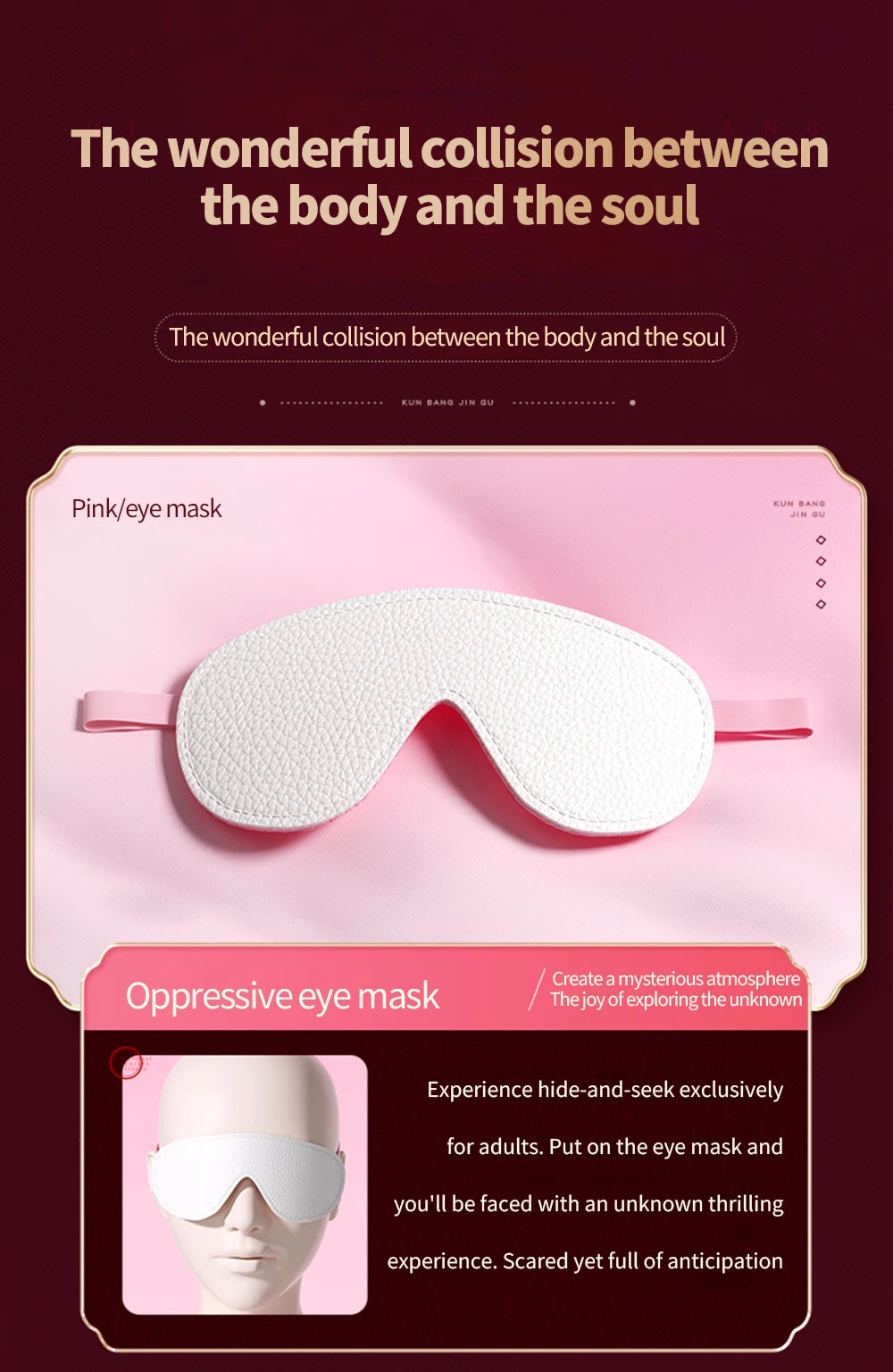 BDSM Bondage Set Restraint Erwachsene Spiel Handschellen Halsband Handgelenk Mundknebel Strap Fetisch SM Sexspielzeug für Frauen Paare Produkt