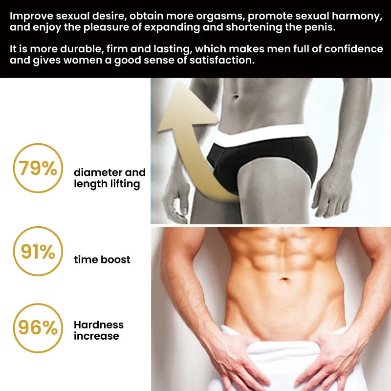 XXXL Penisvergrößerungsöl Permanent Man Bigger Dick Verdickung Wachstum Massage Orgasmus Verzögerung Männer Penis Erektion Verbessern Produkte