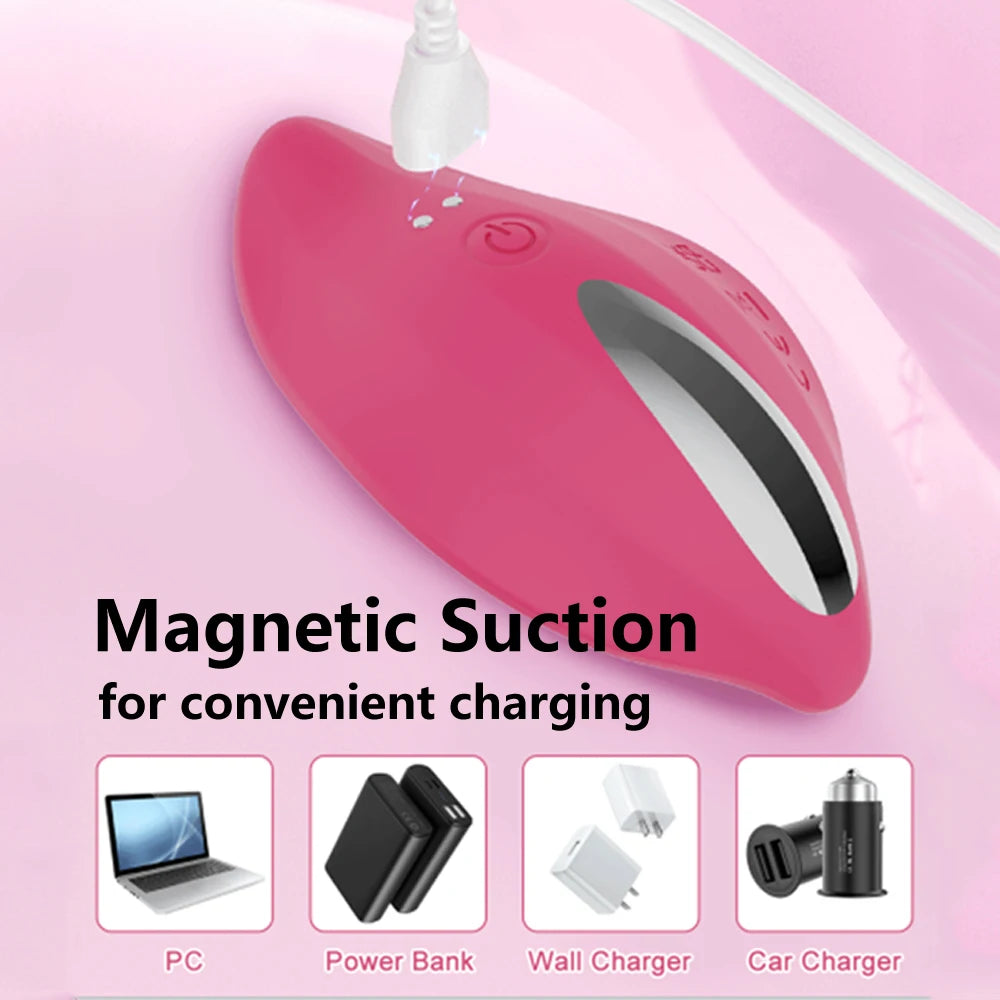 Vibratoren für die Klitoris der Frau, leistungsstark, kein Ton, Schmetterling, tragbar, Höschen, Ei-Vibrator, Klitorisstimulator, Sexspielzeug für Frauen ab 18 Jahren