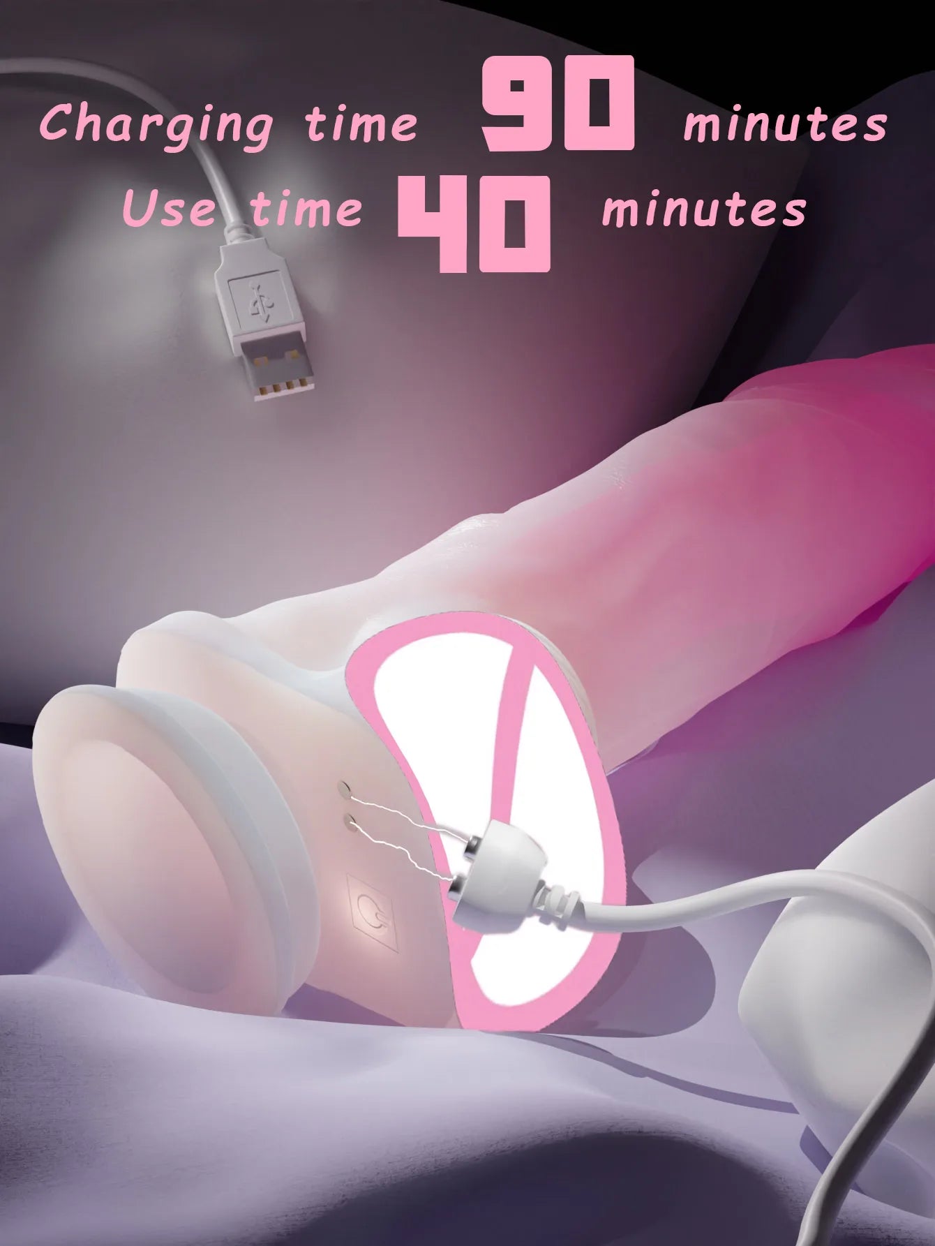 Consolador vibrador grande con control remoto, pene simulado, potente, con vibración y calentamiento, masturbador de pene para mujeres.