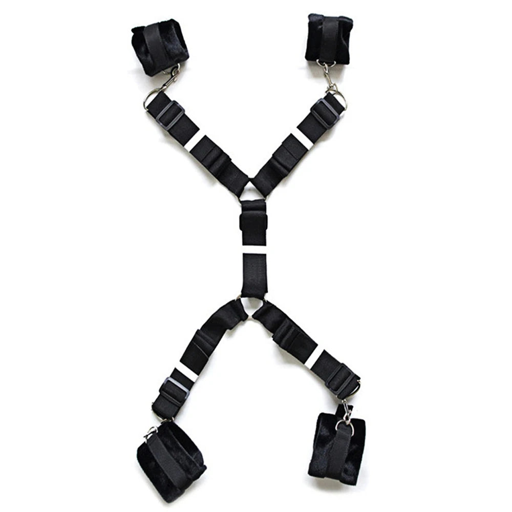 BDSM Erwachsene SM Sex Restraint Handschellen Slave Tools Bdsm Sexy Handgelenk bis Fußfesseln Offenes Bein Handspielzeug Bondage Für Paare 18+