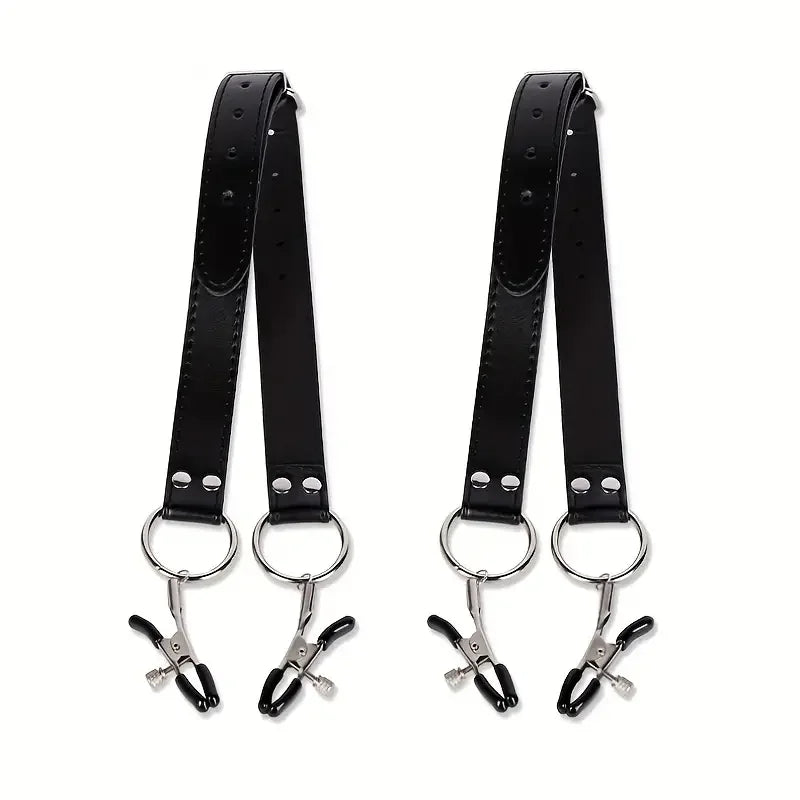 Pinza separadora de labios BDSM para pezones, clítoris sobre clítoris, bondage SM, estimulador de vagina abierta para mujeres, juguetes sexuales para adultos