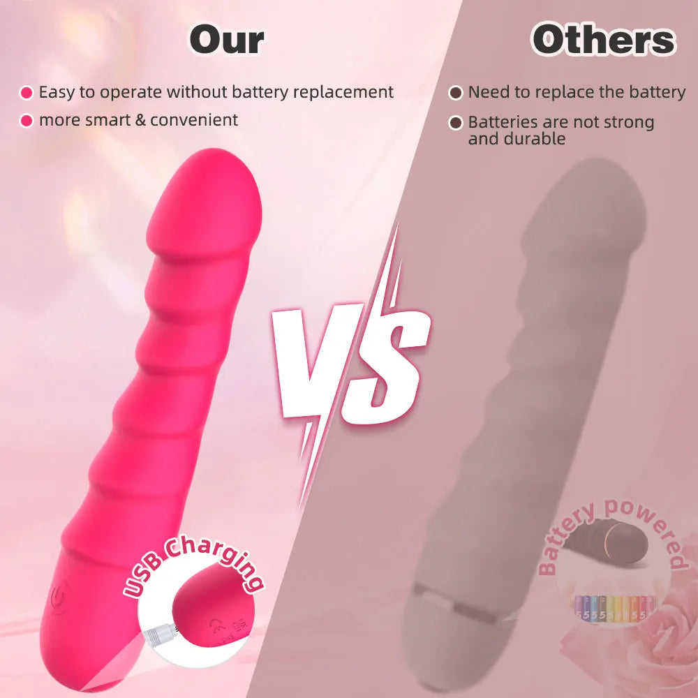 10 Modi Dildo Vibrator Starker Motor G-Punkt Klitoris Stimulator Vagina Massage Weiblicher Masturbator Erwachsene Sexspielzeug Für Frau Mann