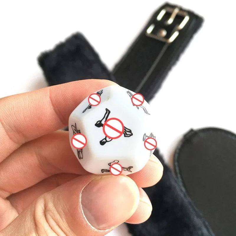 12 Sides Sex Toys for Couples Funny Sex Dice Adult Game Erotic Love Sexy Posture Foreplay Lovers Humour Game Toy Romantic Party