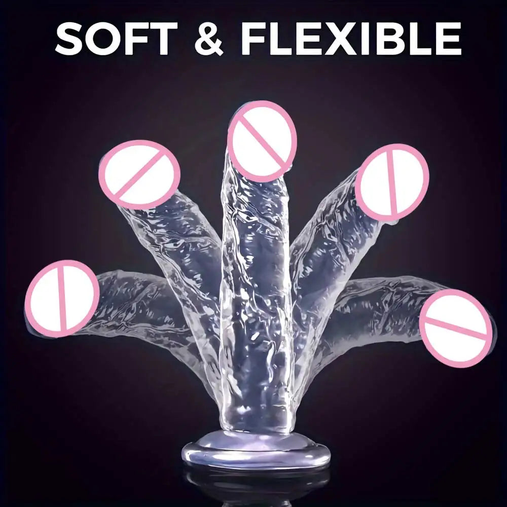 Dildo Anal Masturbation Sexy Erwachsene Weibliche Männliche Sex Realistische Penis Dick mit Saugnapf Erwachsene Sexy Spielzeug für Frau Massage Gode