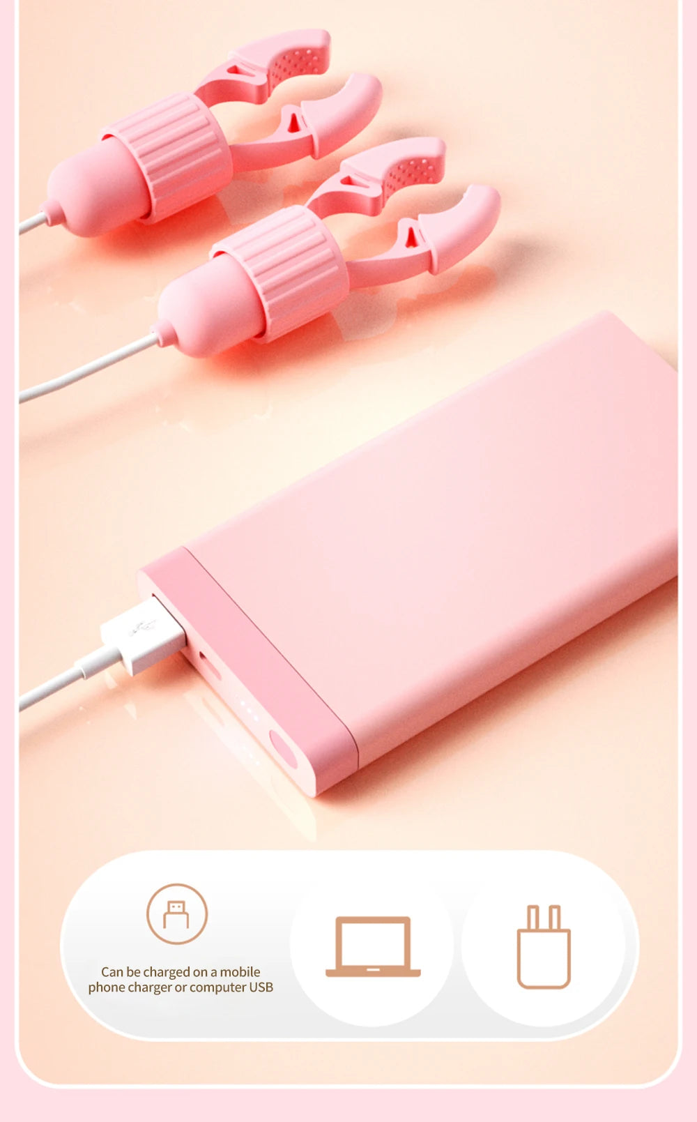 Juguetes sexuales para mujeres, masajeador de pecho para parejas, pinzas para pezones de 12 frecuencias, pinza para clítoris, vibrador para pezones, estimulación del clítoris.