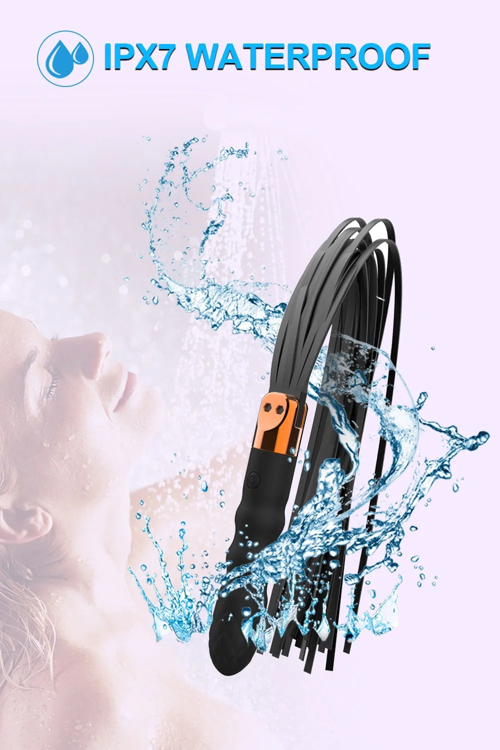 BDSM-Spielzeug, Sklavenpeitsche, Vibrator, Klitorisstimulator, Spanking, Bondage, extremes Sexspielzeug, Flirt, Erwachsene für Frauen, Paarspiel