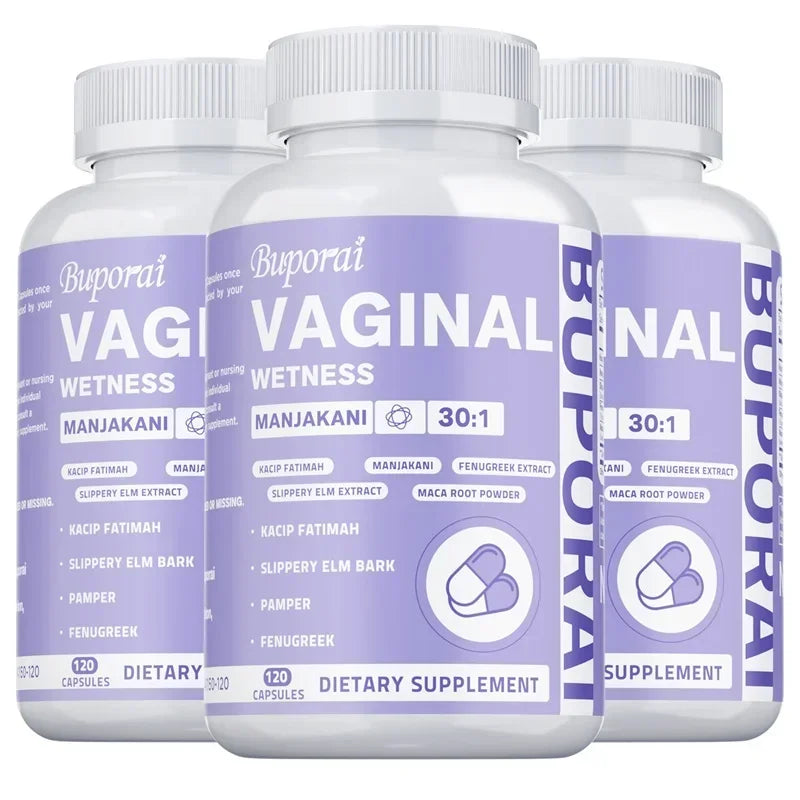 Suplementos para la humedad vaginal: para el equilibrio hormonal femenino, el equilibrio del pH femenino y la salud vaginal.