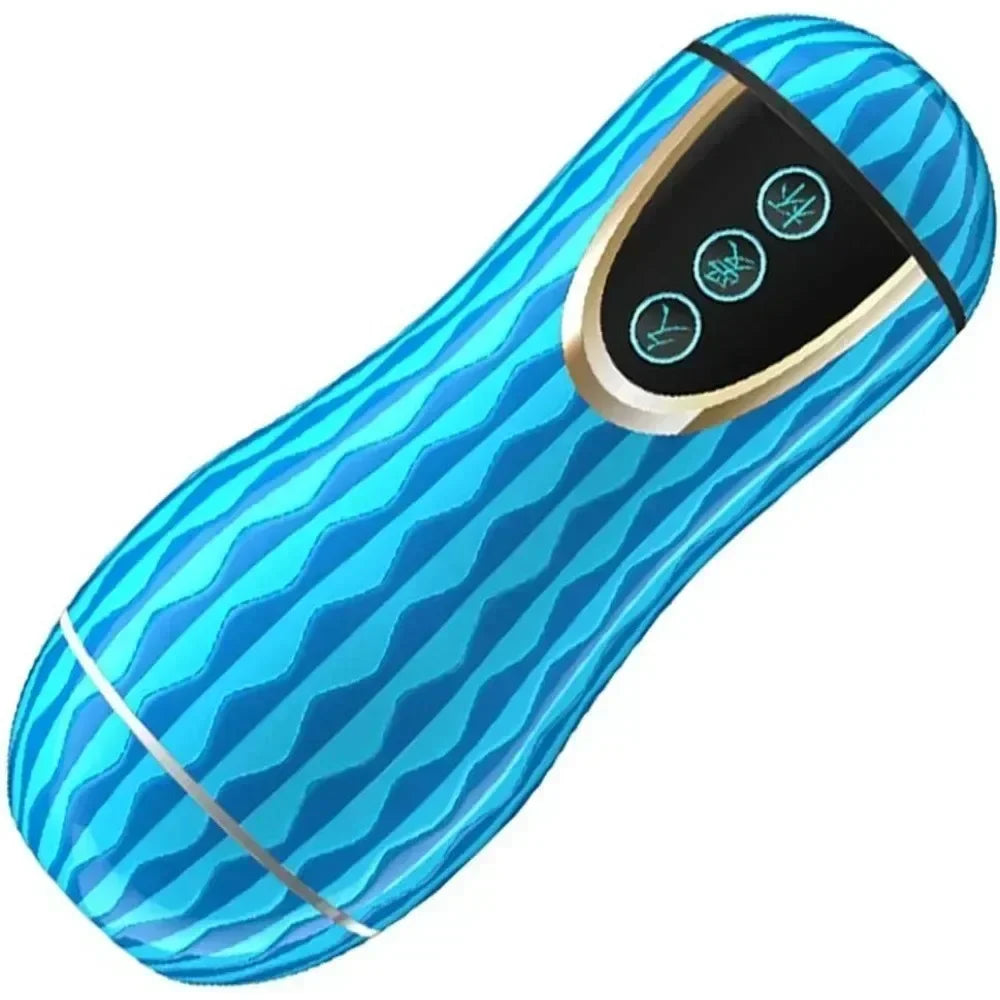 Juguete sexual de masaje de próstata para hombres, masturbador vaginal real simulado de silicona suave 5D, juguetes sexuales sexys para adultos.