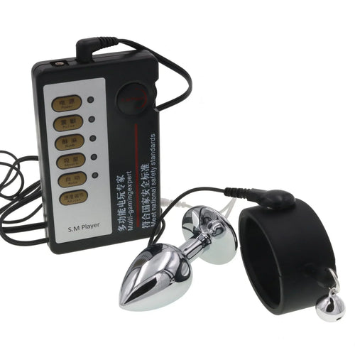 Anillos de masaje, juguetes sexuales para hombres, accesorios exóticos, juguetes, descargas eléctricas, electroestimulación, anillo para el pene, electrochoque para el pene.