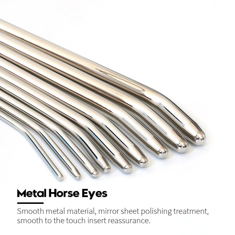 Erwachsene Sexspielzeug für Männer Penis Plug Dehnung Männliche Privatgüter Glatter Kopf Edelstahlkatheter Harnröhrengeräusche Dilatatoren