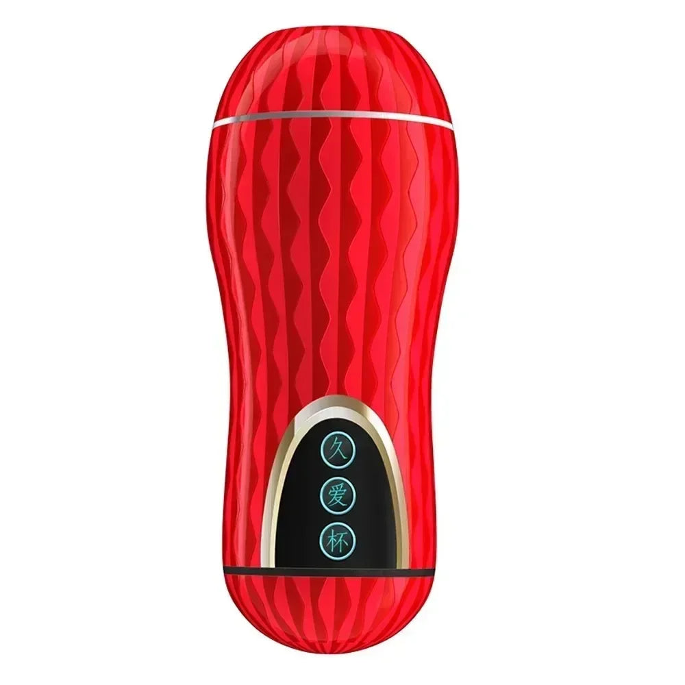 Juguete sexual de masaje de próstata para hombres, masturbador vaginal real simulado de silicona suave 5D, juguetes sexuales sexys para adultos.