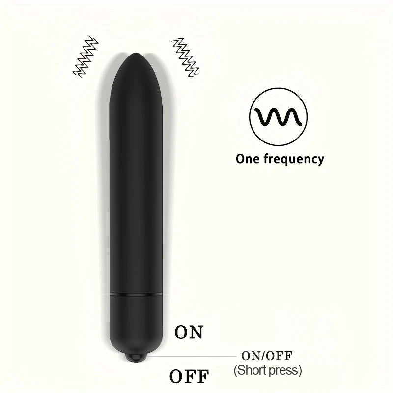 Mini-Bullet-Vibrator, Sexspielzeug, Sexy Toys, Sexspielzeug für Frauen, Spielzeug für Erwachsene, Vibratoren – Einzelfrequenz (ohne Batterie)