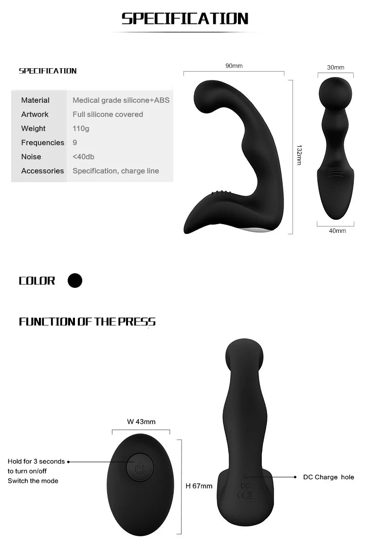 Anal Vibrator Sex Spielzeug Für Männer/Frauen Anal Plugs Dildo Vagina Pussy Fernbedienung Prostata Massager Erwachsene Sex Spielzeug für Männer