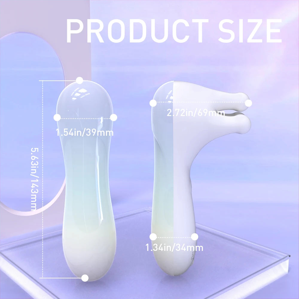 Potente vibrador para pezones con 9 modos de vibración, estimulador de clítoris y pezones, vibrador oral femenino para adultos.