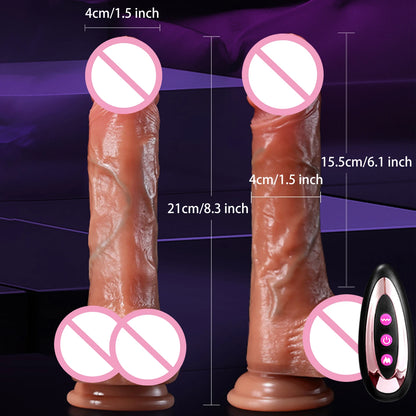 Consoladores realistas con vibración para mujeres, masturbación, juguetes sexuales para adultos, juguetes anales, penetración, penetración anal, consolador vibrador de pene.