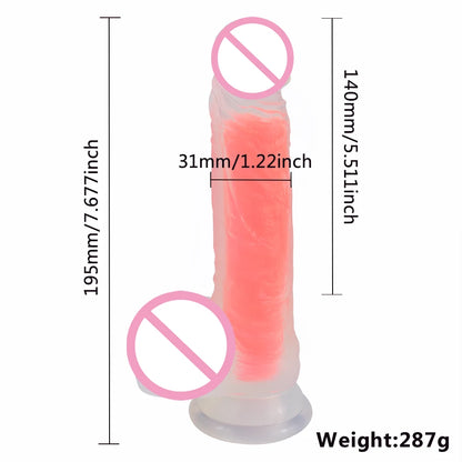 Regenbogen Dildo Penis Sexshop Erwachsene Sex Spielzeug Für Paare Consolador Anal Saugnapf Lesben Dick Strapon Gode Sodomie Jouet Sexuel