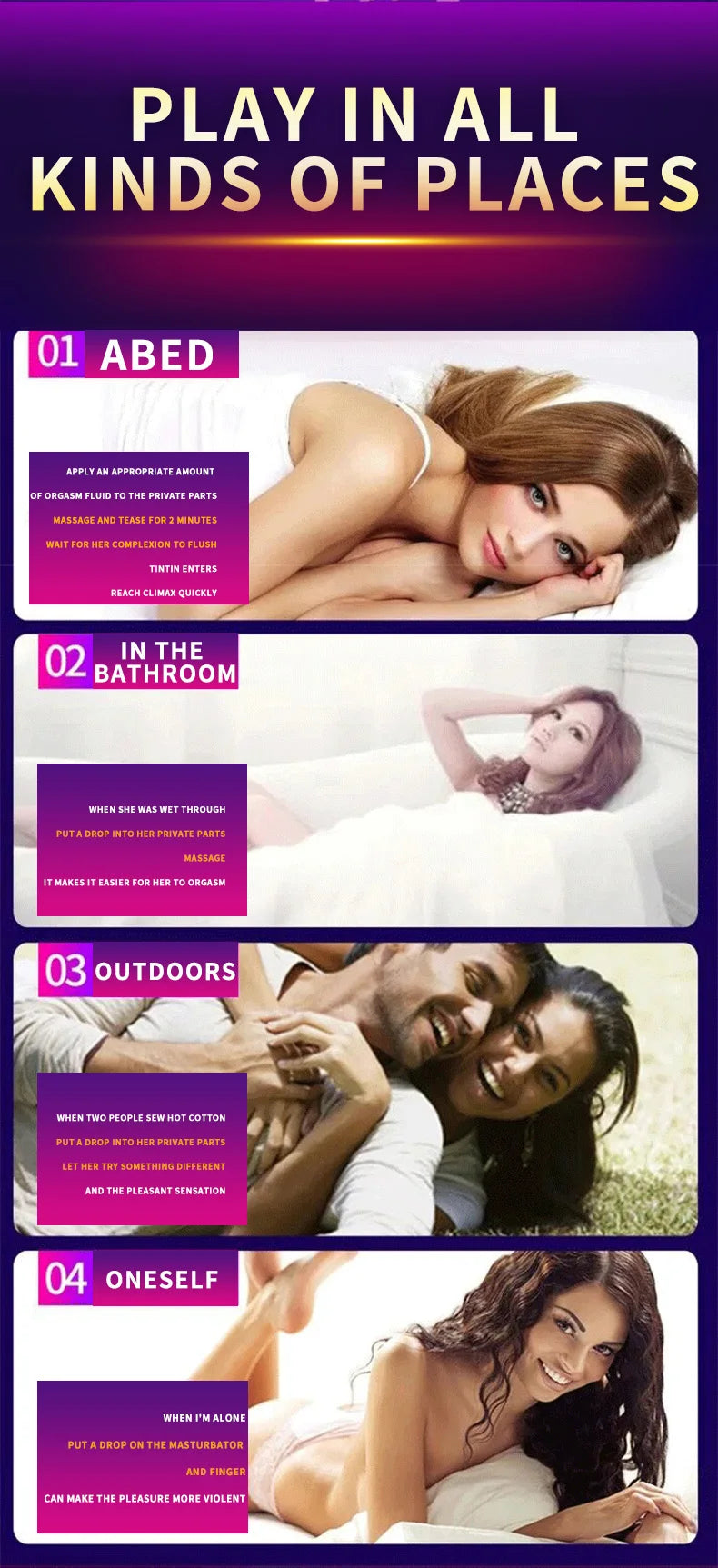 Female Exciter Drops Sexual Stimulant Aphrodisiac for Women Sex Orgasmic Gel Climax Spray Enhance Female Vagina Libido Spray