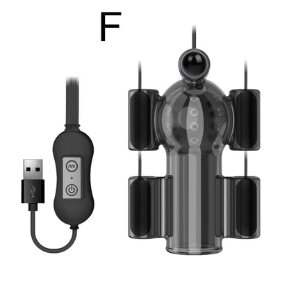 Penisvibrator, Sexspielzeug für Männer, 20 Geschwindigkeiten, Penistrainer, Ring, Eichelvibrator, Spielzeug für Erwachsene, verzögerte Ejakulation, männlicher Penis, Masturbation