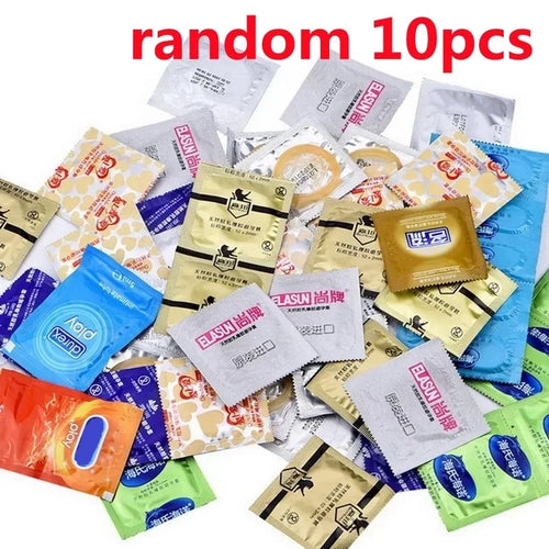 Condones aleatorios para adultos, grandes, con aceite, ultrafinos, suaves y lubricados, para hombres, anticonceptivos, íntimos y eróticos.