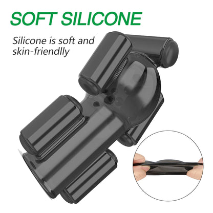 Penisvibrator, Sexspielzeug für Männer, 20 Geschwindigkeiten, Penistrainer, Ring, Eichelvibrator, Spielzeug für Erwachsene, verzögerte Ejakulation, männlicher Penis, Masturbation