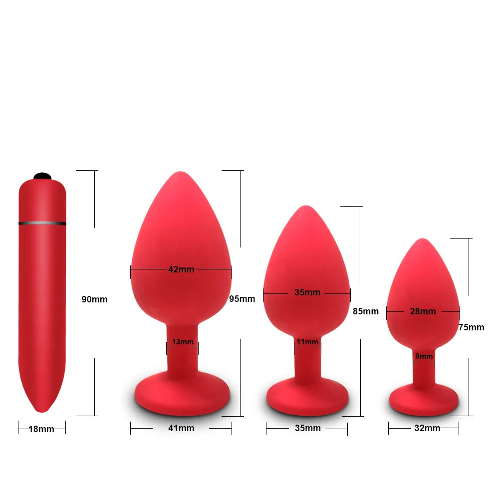 10 Geschwindigkeiten Mini Bullet Vibrator Massagegerät Vagina Vibrator Erotischer Masturbator Weiblicher Klitoris Stimulator Sexspielzeug für Frauen Analspielzeug