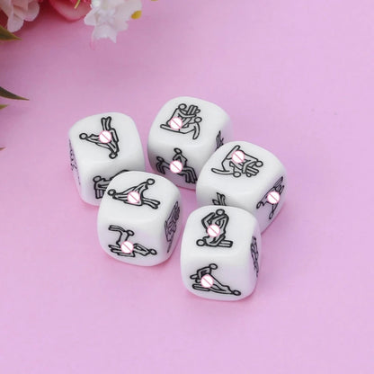 20mm Erwachsene Sex Würfel Erotische Posen Paar Lustige Sexy Liebe Spielzeug Nacht Bar Humor Spiel DORP VERSAND