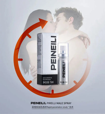 Sex-Verzögerungsspray für Männer, Penis, männliche äußere Anwendung, Anti-Vorzeitige Ejakulation, Sex-Produkte für Männer, Sexual-Verlängerungsspray, 15 ml