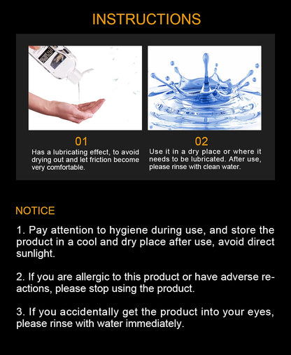 Lubricant for Sex Lube Sexo Lubricante Adult Sex Lubricants Sexual for Oral Vagina Anal Gay Sex Oil Easy to Clean 800ML 1200ML