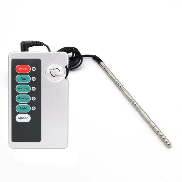 Medical Electro Shock Penis Plug Male Electric Stimulator Metal Urethral Catheter Sounds Dilator SM Sex Toys For Men Masturbator