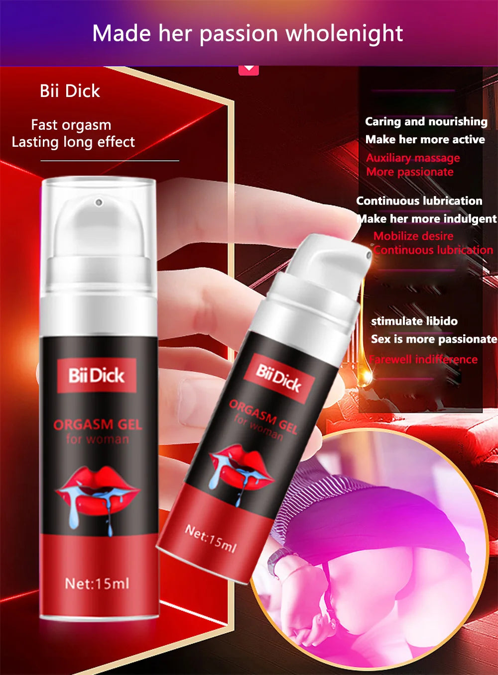 Female Exciter Drops Sexual Stimulant Aphrodisiac for Women Sex Orgasmic Gel Climax Spray Enhance Female Vagina Libido Spray