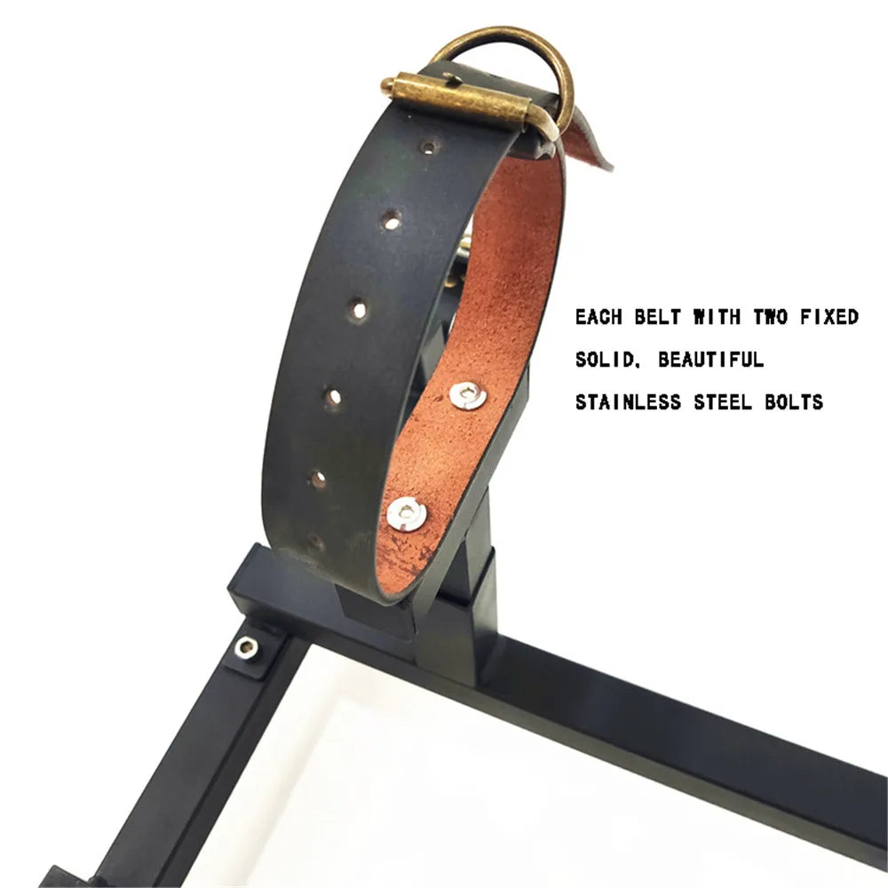 BDSM Bondage Slave Restraint Frame Dog Erotic Tools Handschellen Fußfesseln Gear Sex Machine Spielzeug für Frauen Männer Paare Spiele für Erwachsene