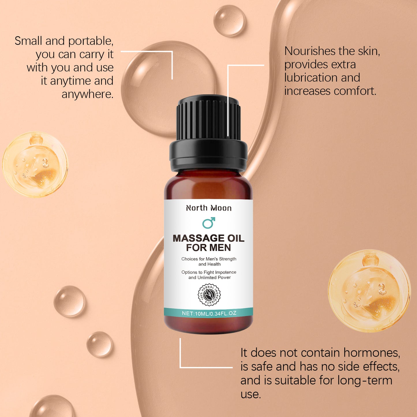 Ungüento para agrandar el pene para hombres africanos. Ayuda a aumentar la potencia masculina. Crema de aceite para el crecimiento del pene. Lubricante.