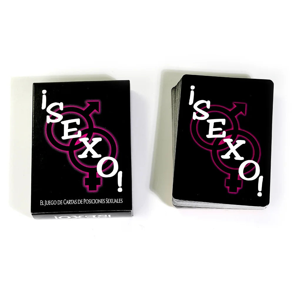English Sex Card Game Adult Board Game Explore 50 Kinds of Card Play Bedroom Commands for Valentine's Day Couples