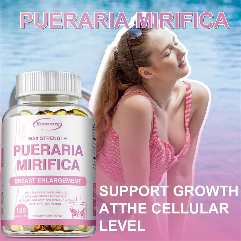 Pueraria Mirifica - Promotes Women's Health, Makes Breasts Fuller, Hormone Metabolism, Relieves Menopause, Non-GMO