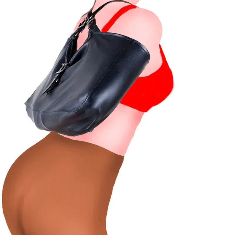 Camisa de fuerza BDSM / Brazalete, Brazalete de cuero de lujo, Guantes de bondage para la espalda, Juguetes sexuales para parejas, Sex Shop