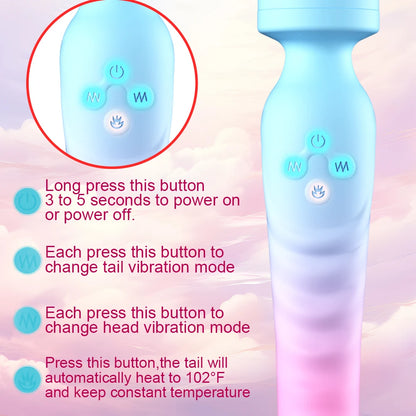 Powerful AV Vibrator for Women G Spot Dildos Magic Wand Clitoris Stimulator Female Vagina Massager Adults Sex Toys for Woman