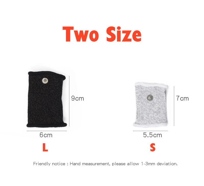 BDSM Elektroschock Leitfähige Faser Penishülle E-Stim Hodensackringe Elektrisches Spiel Penistherapie Vergrößerung Männliche Sexprodukte