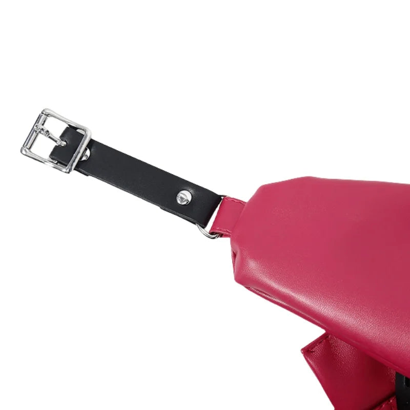 BDSM-Leder-Bodybinder-Jacke mit verstellbarer offener Brust-Armfessel, erotisches Kostüm für Paar-Rollenspiele, Sexspielzeug