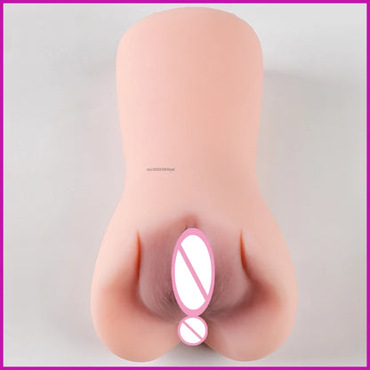 Sexspielzeug für Männer Vagina Männliche Masturbatoren Cup Echte Pussy Echte Vagina Sexspielzeug Silikon Produkt für Erwachsene 3D Realistischer Masturbator
